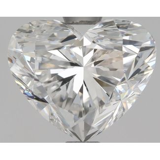 1.7 Carat Heart F VVS2 - EX GIA Natural Diamond