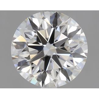 2.06 Carat Round F VVS2 EX GIA Natural Diamond