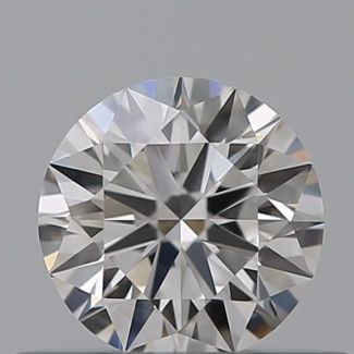 0.35 Carat Round F IF EX GIA Natural Diamond