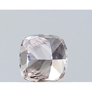 0.7 Carat Cushion Modified Fancy Brownish Pink VS2 - EX VG GIA Natural Diamond