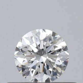 0.3 Carat Round F VVS1 VG GIA Natural Diamond