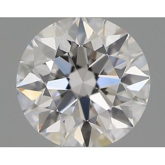 0.4 Carat Round E VS1 EX GIA Natural Diamond