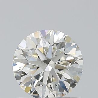 0.73 Carat Round H VVS1 EX IGI Natural Diamond