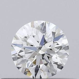 0.26 Carat Round G SI1 EX GIA Natural Diamond