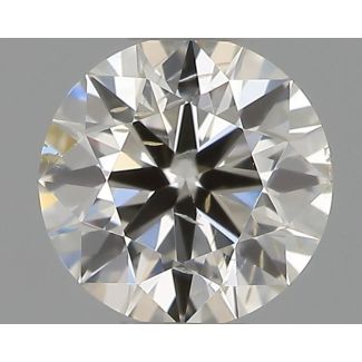 0.30 Carat Round H SI2 EX IGI Natural Diamond