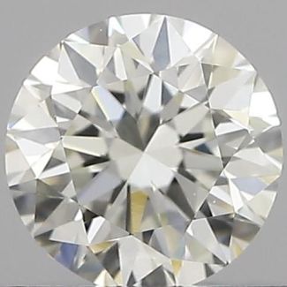 0.30 Carat Round H VVS2 VG EX IGI Natural Diamond