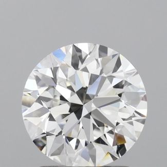 1.6 Carat Round F VS1 EX GIA Natural Diamond