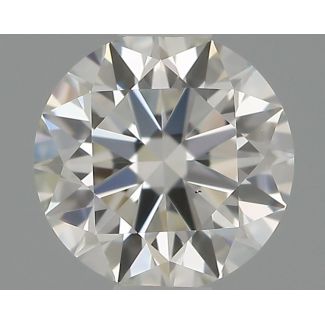 0.42 Carat Round H VS1 EX IGI Natural Diamond