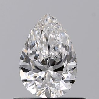 0.50 Carat Pear D SI1 - VG GIA Natural Diamond