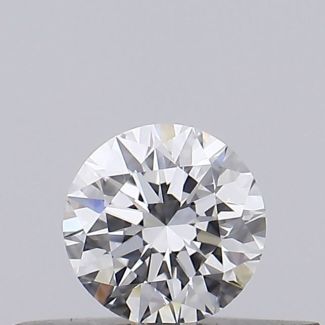 0.23 Carat Round E VVS1 EX GIA Natural Diamond