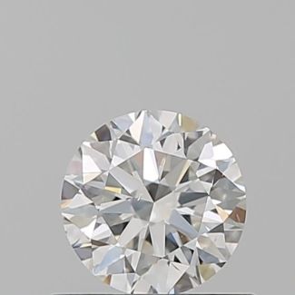 0.62 Carat Round G VS2 VG EX GIA Natural Diamond