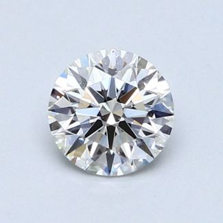 0.8 Carat Round G VVS2 EX GIA Natural Diamond