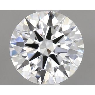 0.4 Carat Round G VS2 EX GIA Natural Diamond