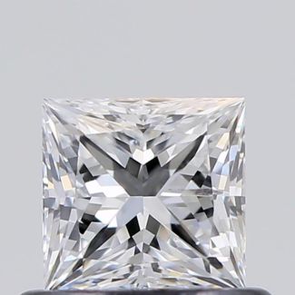 0.50 Carat Princess D SI2 - EX VG GIA Natural Diamond