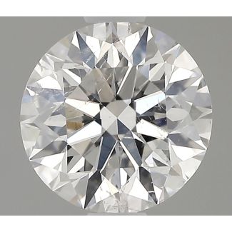 0.9 Carat Round G SI2 EX VG GIA Natural Diamond