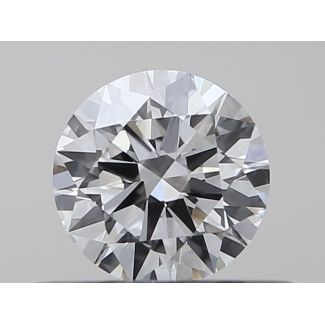 0.31 Carat Round D VVS1 EX GIA Natural Diamond