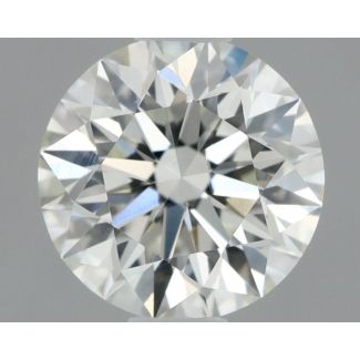 0.57 Carat Round G VVS1 EX GIA Natural Diamond