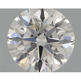 0.35 Carat Round H VS2 EX GIA Natural Diamond