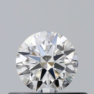 0.3 Carat Round H VVS1 EX GIA Natural Diamond