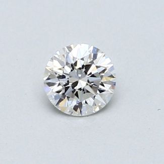 0.37 Carat Round E SI1 EX GIA Natural Diamond