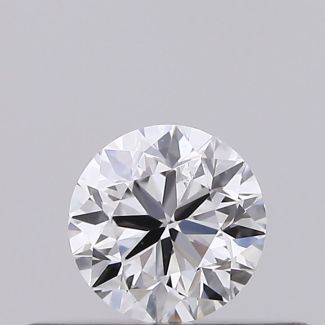 0.23 Carat Round D SI1 VG EX GIA Natural Diamond