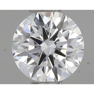 0.40 Carat Round G VS2 EX GIA Natural Diamond