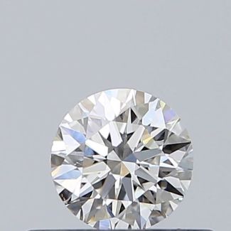 0.3 Carat Round G VS2 EX VG GIA Natural Diamond