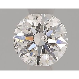 0.30 Carat Round E SI2 EX GIA Natural Diamond