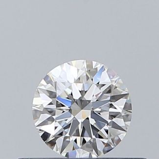 0.3 Carat Round H VVS1 EX GIA Natural Diamond