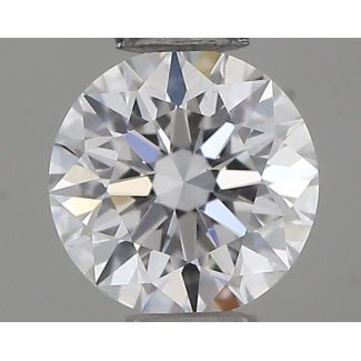 0.31 Carat Round D VS2 EX GIA Natural Diamond