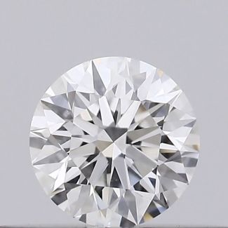 0.23 Carat Round E SI1 EX GIA Natural Diamond