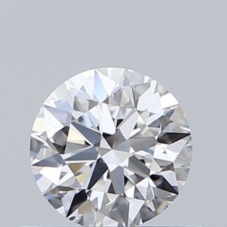 0.45 Carat Round D VS1 EX GIA Natural Diamond