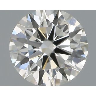 0.3 Carat Round H VVS1 EX IGI Natural Diamond