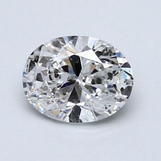 1.01 Carat Oval E SI2 - EX VG GIA Natural Diamond