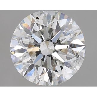 1.5 Carat Round D SI2 EX GIA Natural Diamond