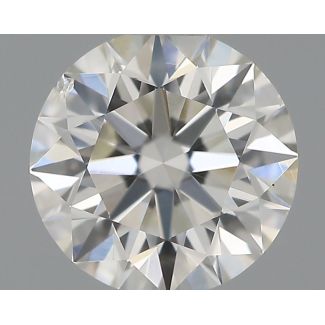 0.5 Carat Round G SI1 EX IGI Natural Diamond