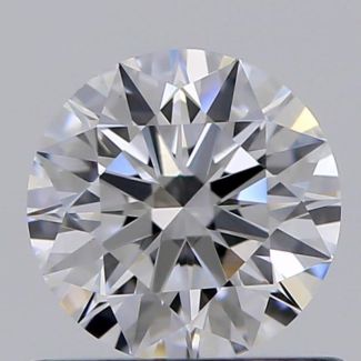 0.60 Carat Round D VS1 EX GIA Natural Diamond