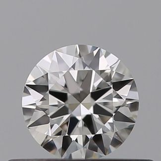 0.30 Carat Round H VVS1 EX GIA Natural Diamond