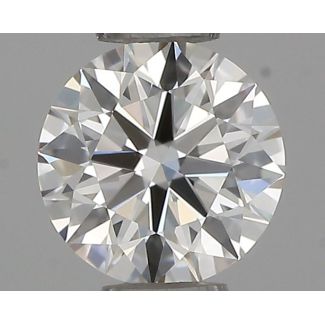 0.35 Carat Round G VVS2 EX IGI Natural Diamond