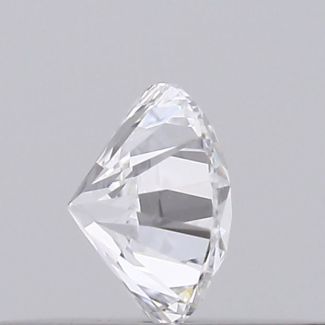 0.18 Carat Round D VS2 EX VG GIA Natural Diamond