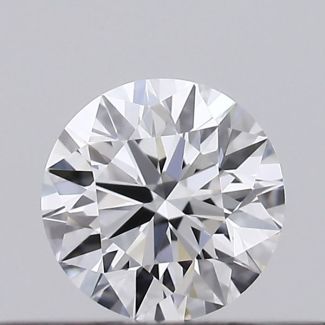 0.23 Carat Round D IF EX GIA Natural Diamond