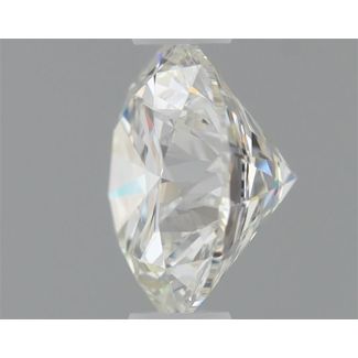 0.51 Carat Round H VVS1 EX GIA Natural Diamond