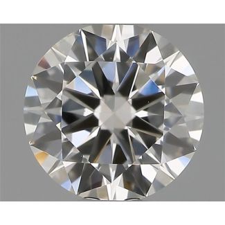 0.40 Carat Round E VS2 EX IGI Natural Diamond