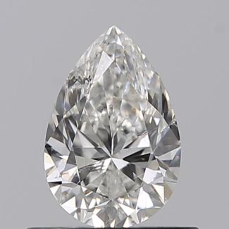 0.50 Carat Pear F SI2 - VG GIA Natural Diamond