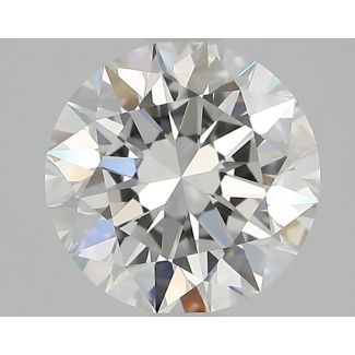 1.31 Carat Round E VVS2 EX GIA Natural Diamond