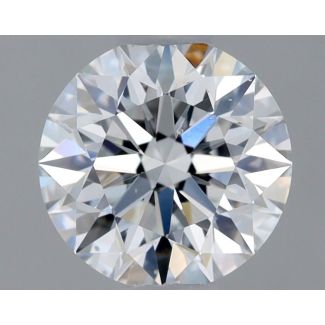 0.61 Carat Round D SI1 EX GIA Natural Diamond