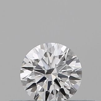 0.2 Carat Round D VS1 EX VG GIA Natural Diamond