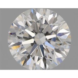 0.77 Carat Round E VVS1 EX GIA Natural Diamond