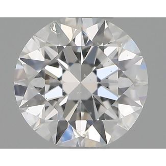 0.30 Carat Round D SI1 EX GIA Natural Diamond