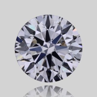 0.42 Carat Round F VS1 EX GIA Natural Diamond